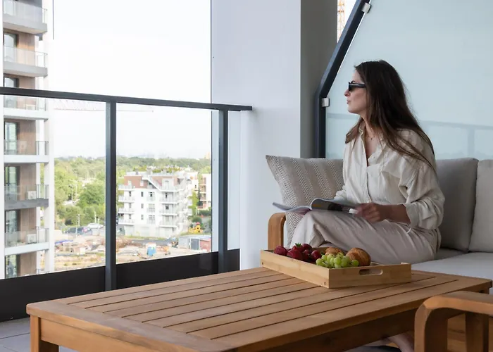 公寓 Bulvar & Parking By Alqueen 格但斯克